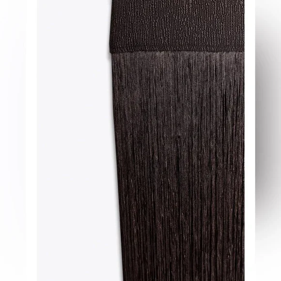 Zara Fringed Fitted Dress - Picture 13 of 15